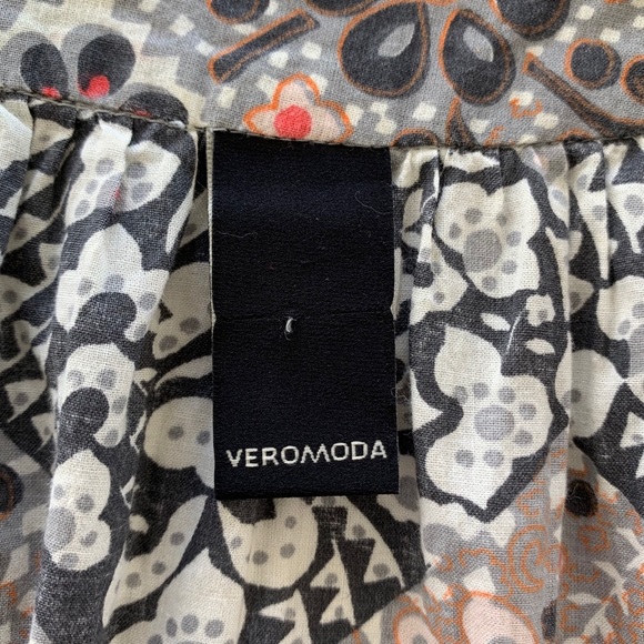 Vero Moda boho peasant blouse with square neck - Picture 9 of 9